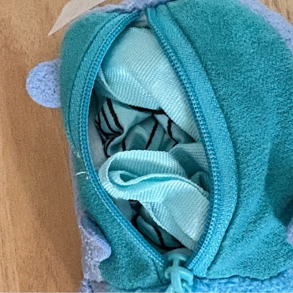 STITCH TSUM TSUM Foldable Reuseable Tote Bag Light Blue Disney - Picture 5 of 13